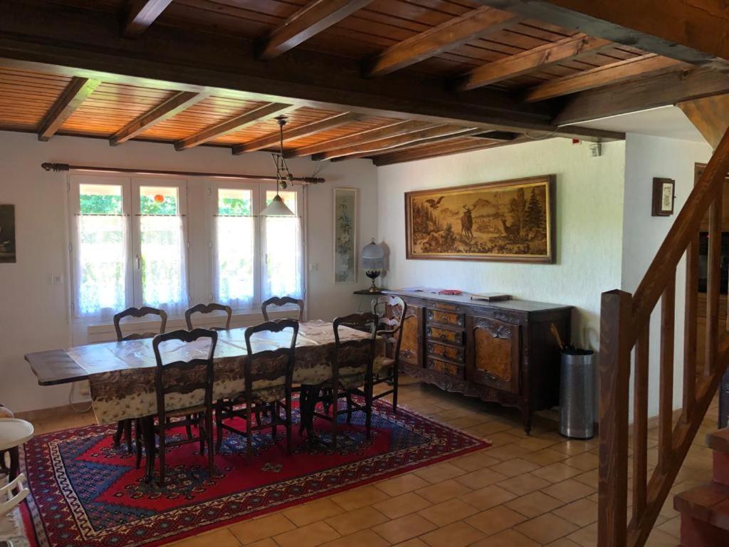 Maison/Gite Familial Dans Le Jura A 200M Du Lac Avec Piscine Privee Marigny  Dış mekan fotoğraf